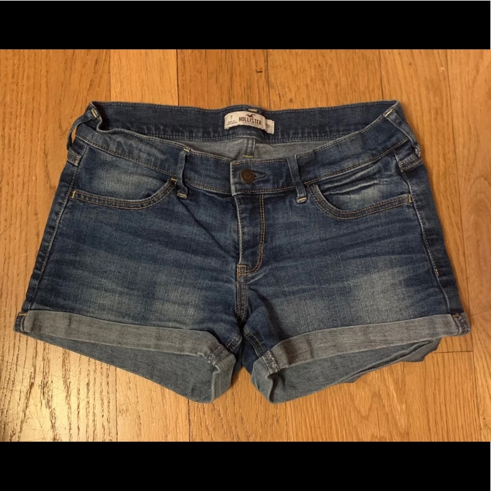 Hollister Co. Mid-Rise Denim Shorts
